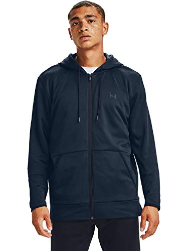 Under Armour Herren Armour Fleece FZ Hoodie, sportlicher Kapuzenpullover, atmungsaktives und elastisches Sweatshirt für Männer mit loser Passform von Under Armour