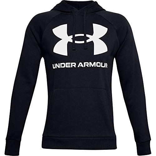 Under Armour Herren Rival Fleece Big Logo HD, sportlicher Kapuzenpullover mit loser Passform, bequemes und warmes Sweatshirt für Männer von Under Armour