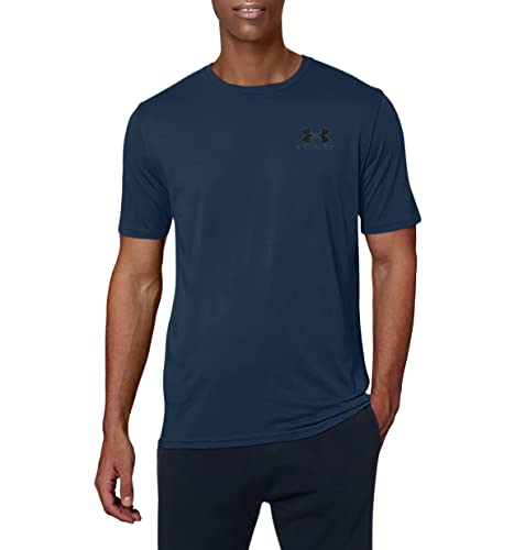 Under Armour Herren Sportstyle Left Chest, komfortables T-Shirt für Männer mit Logo auf der linken Brust, Sportshirt mit loser Passform von Under Armour