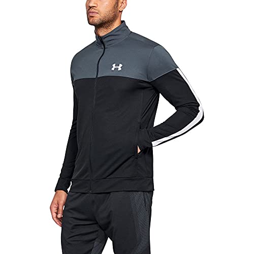 Under Armour Herrenjacke UA Sportstyle Pique, leichte und atmungsaktive Sweatjacke, komfortable Sportjacke mit enganliegender Passform von Under Armour