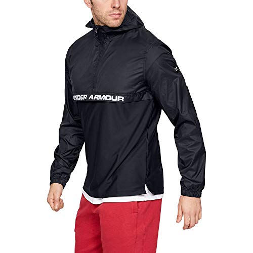 Under Armour Herren Oberteil Sportstyle Woven Layer, Schwarz, SM, 1329296-001 von Under Armour