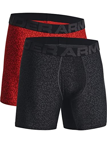 Under Armour Herren UA Tech 6in 2 Pack, weiche Herren-Boxershorts, atmungsaktive Herren-Unterwäsche von Under Armour