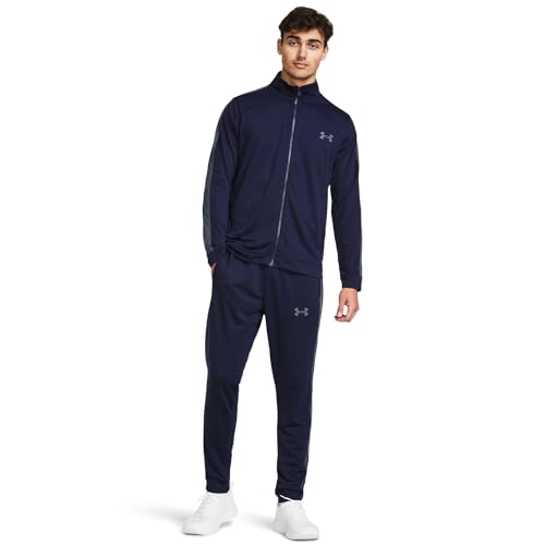 Under Armour Herren UA Knit Track Suit, bequemer Trainingsanzug, schnelltrocknender Jogginganzug mit Seitentaschen von Under Armour