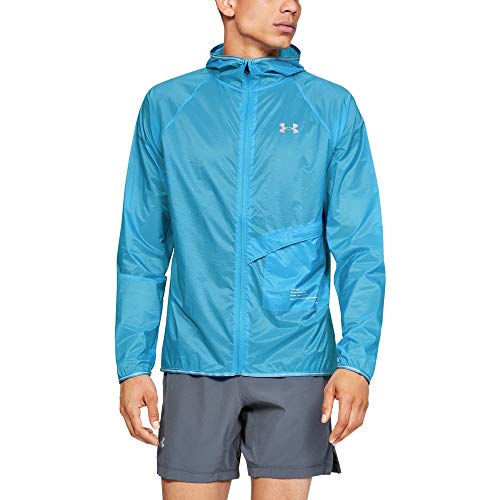 Under Armour Herren Jacke UA QUALIFIER STORM PACKABLE, Blau, XXL, 1326597-452 von Under Armour