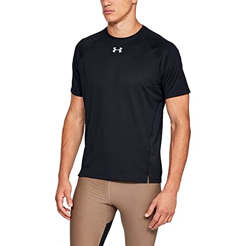 Under Armour Herren UA Qualifier, atmungsaktives und kurzärmliges Sportshirt, komfortables Funktionsshirt mit enger Passform von Under Armour