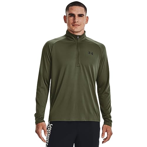 Under Armour Herren UA Tech 2.0 1/2 Zip, leichtes Langarmshirt, schweißableitendes und schnell trocknendes Funktionsshirt von Under Armour