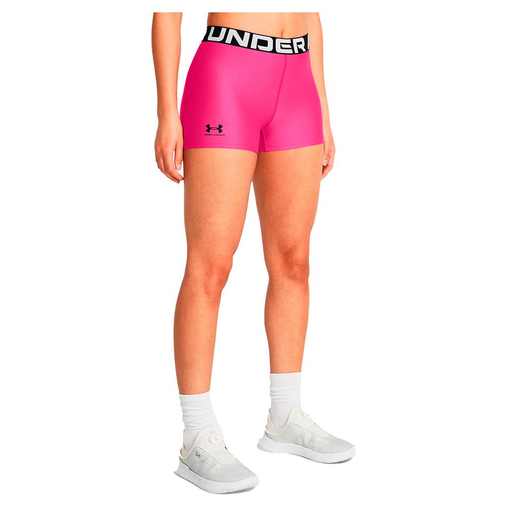 Under Armour Hg Authentics 3in Short Leggings Rosa XS Frau von Under Armour