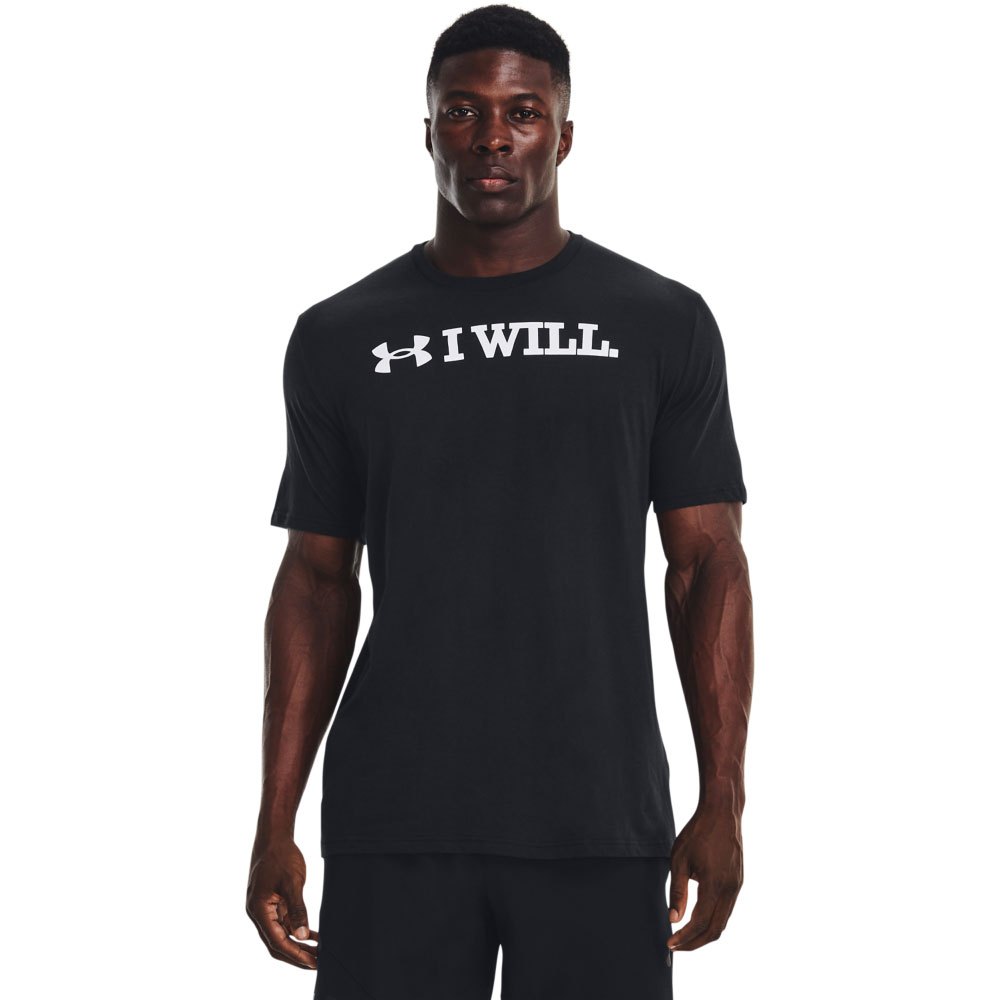 Under Armour I Wll Short Sleeve T-shirt Schwarz 2XL Mann von Under Armour