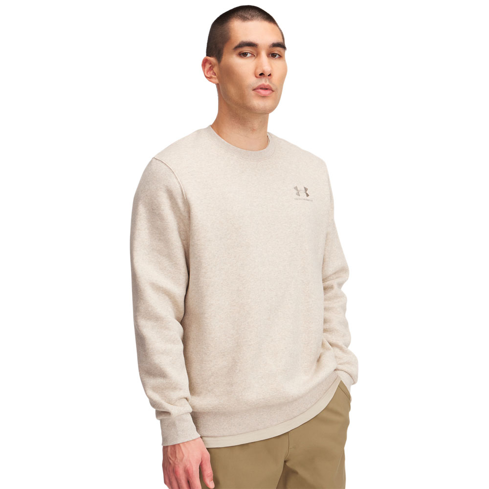 Under Armour Icon Fleece Sweatshirt Beige L / Regular Mann Under Armour Icon Fleece Sweatshirt Beige L / Regular Mann von Under Armour
