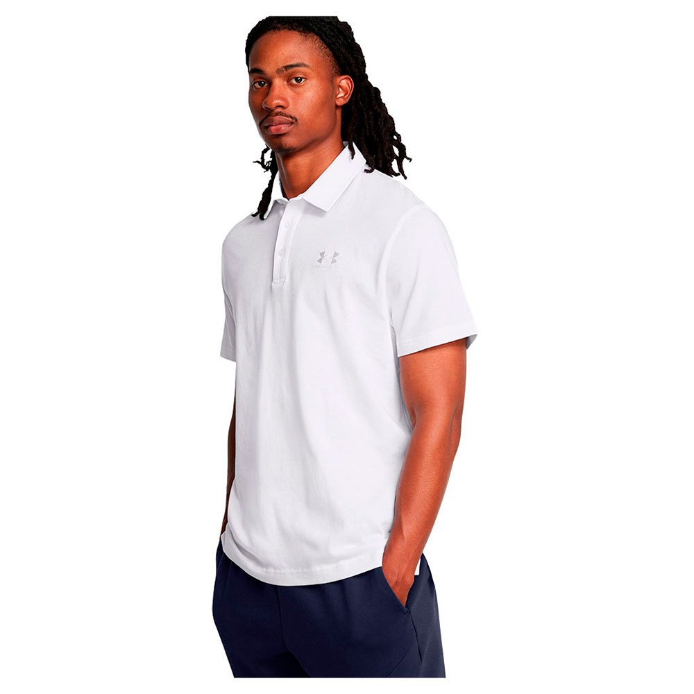 Under Armour Icon Short Sleeve Polo Weiß 2XL Mann von Under Armour