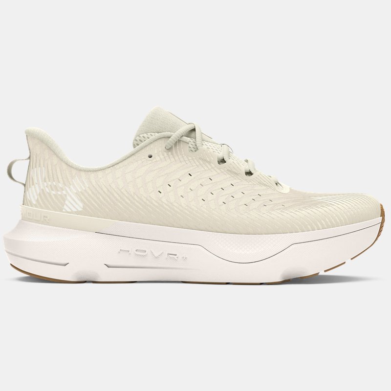 Under Armour Infinite Pro Laufschuhe für Damen Silt / Weiß Quartz / Weiß Quartz 37.5 von Under Armour