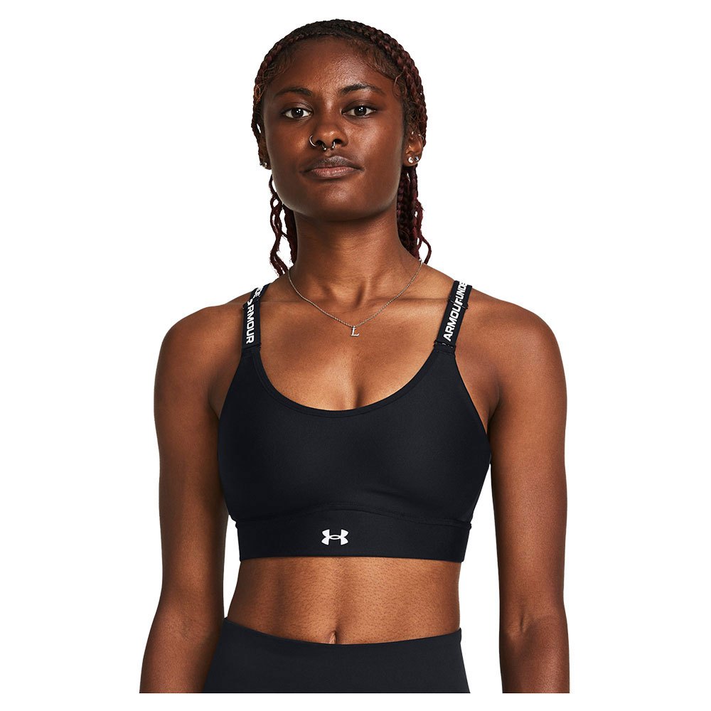 Under Armour Infinity 2.0 Sports Bra Medium Support Schwarz L / D-DD Frau von Under Armour