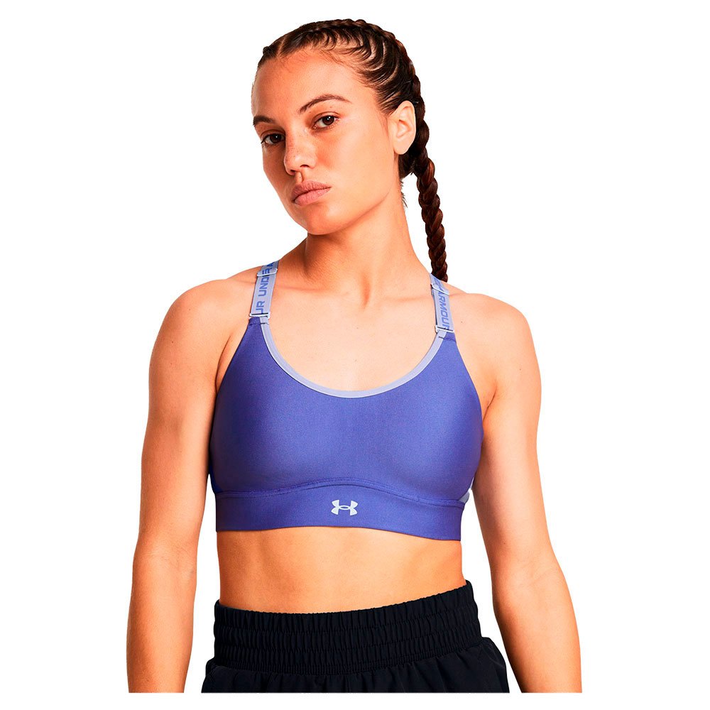 Under Armour Infinity 2.0 Sports Bra Medium Support Lila XL / A-C Frau von Under Armour