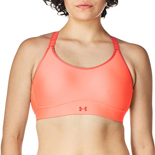 Under Armour Infinity Covered Mid Sport-BH 824 Electric Tangerine XS von Under Armour