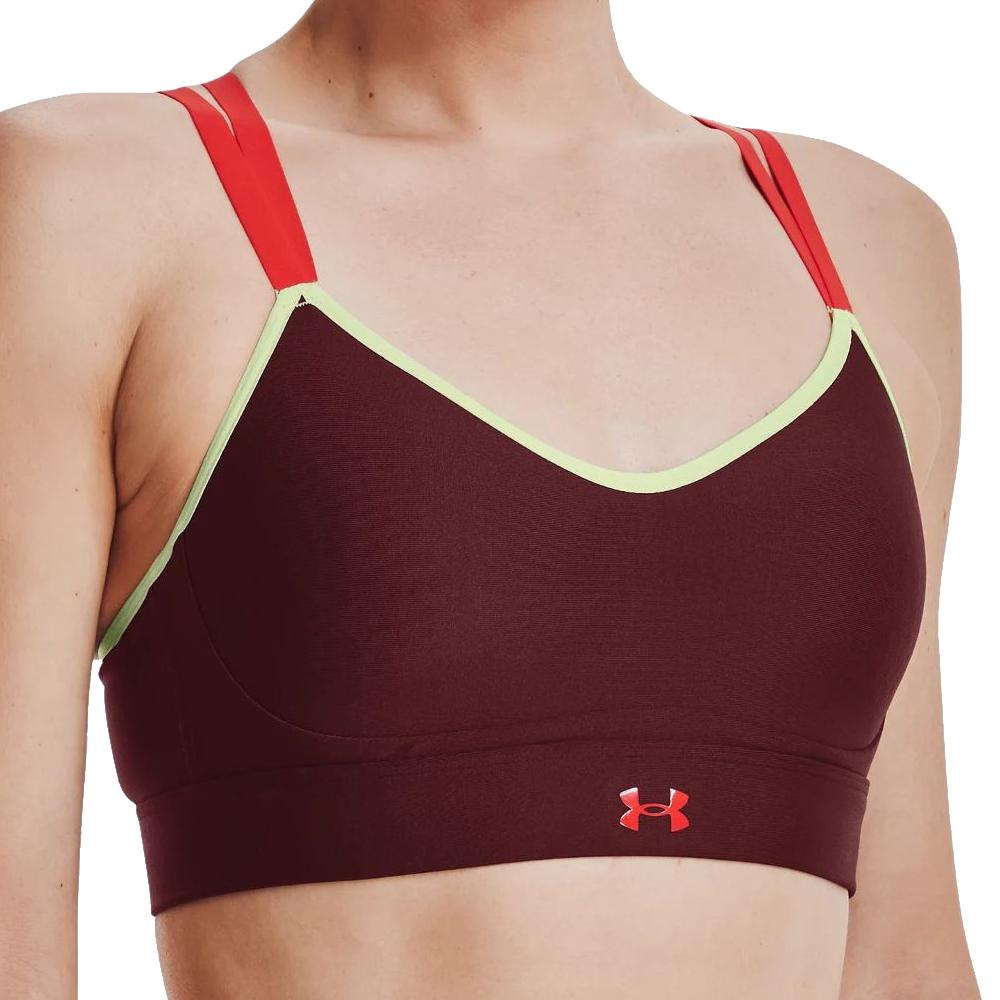 Under Armour Infinity Low Impact Sports Bra Rot XS Frau von Under Armour