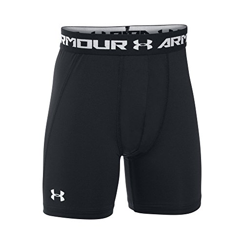 Under Armour Jungen Fitness - Hose und Shorts Mid, Black, XL von Under Armour