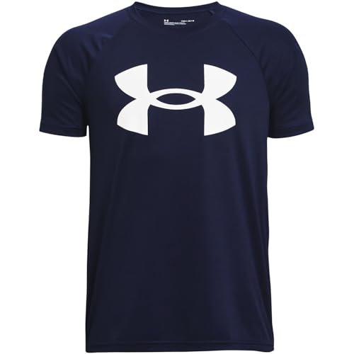 Under Armour Jungen UA Tech Big Logo SS, weiches Sport Shirt, funktionales T-Shirt für Jungen von Under Armour