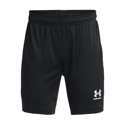 Under Armour Jungen Y Challenger Core Short, schnelltrocknende, schweißableitende Jungen Sport Shorts mit 4-Way-Stretch, lockere, kurze Sporthose für Sportunterricht, Fußballtraining und mehr von Under Armour