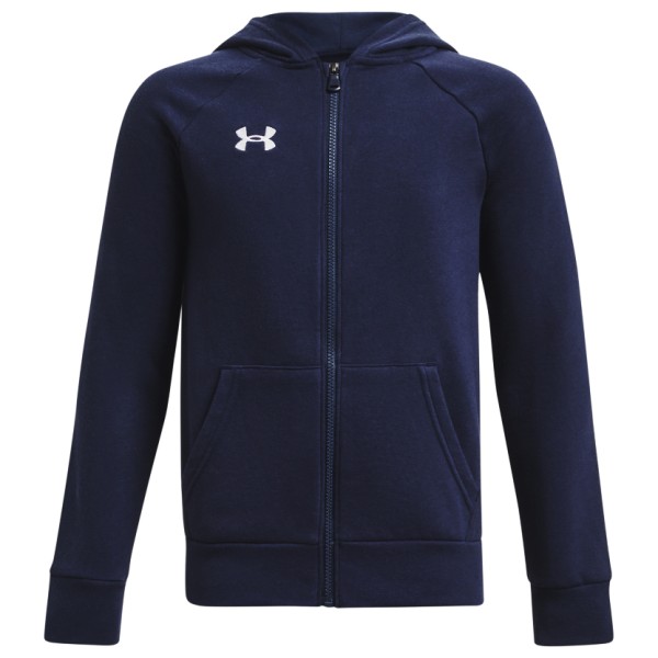 Under Armour - Kid's Rival Fleece FZ Hoodie - Hoodie Gr S blau von Under Armour