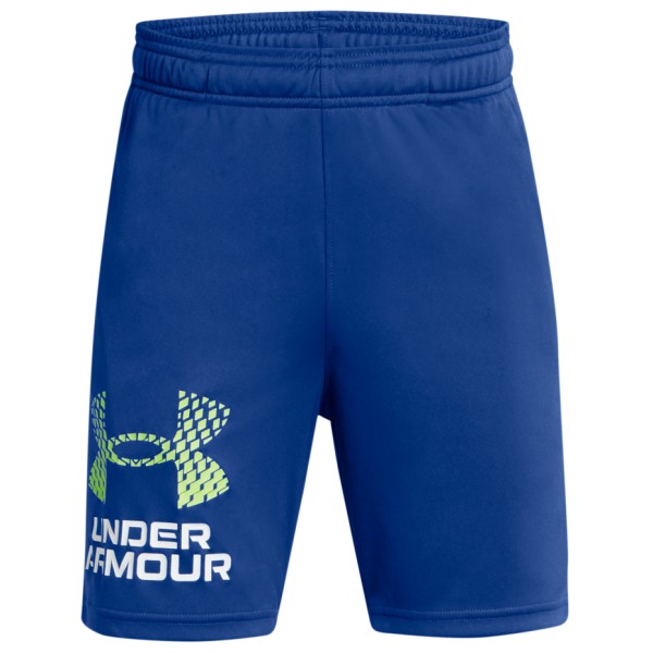 Under Armour - Kid's Tech Logo Shorts - Shorts Gr M blau von Under Armour