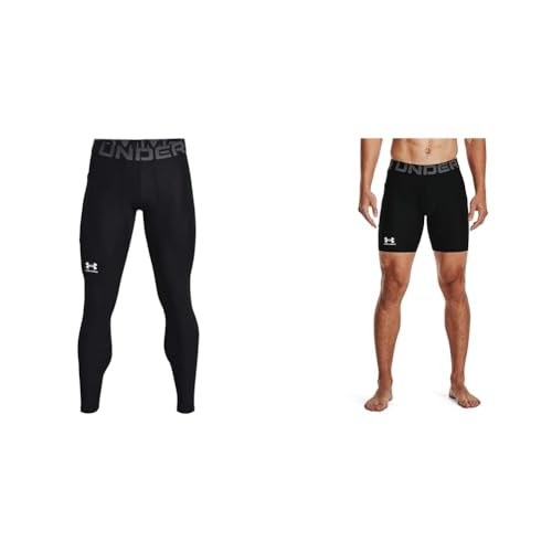 Under Armour Lange Sportleggings; atmungsaktive enganliegende Laufhose & Herren UA HG Armour Shorts, Kurze Laufhose, atmungsaktive Herrenshorts Under Armour Lange Sportleggings; atmungsaktive enganliegende Laufhose & Herren UA HG Armour Shorts, Kurze Laufhose, atmungsaktive Herrenshorts von Under Armour