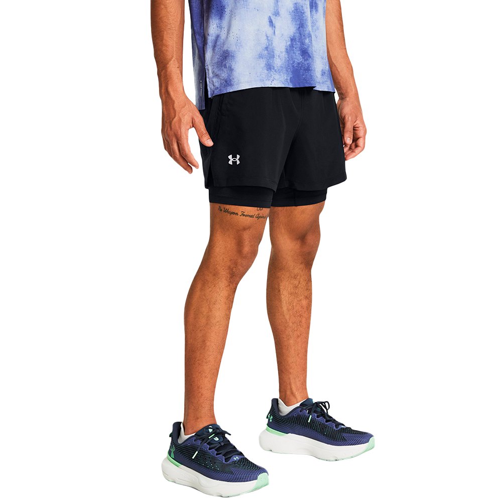 Under Armour Launch 5in 2-in-1 Shorts Blau M Mann Under Armour Launch 5in 2-in-1 Shorts Blau M Mann von Under Armour