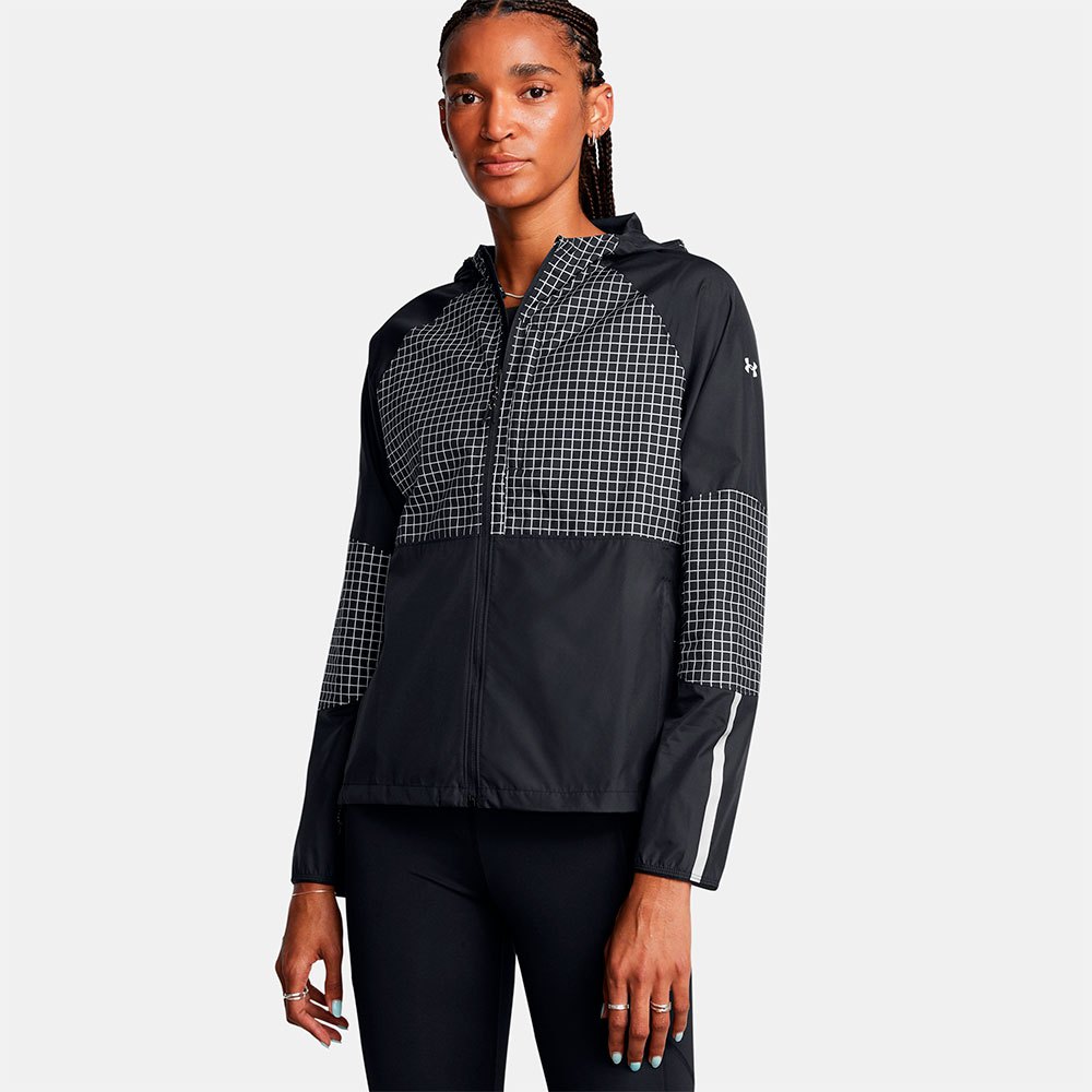 Under Armour Launch Elite Cw Windbreaker Schwarz S Frau von Under Armour