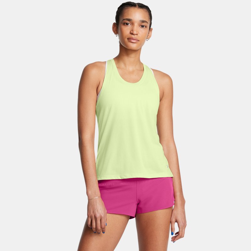 Under Armour Launch Laufunterhemd für Damen Retro Grün / Reflektierend XL von Under Armour