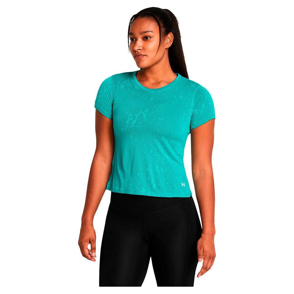 Under Armour Launch Short Sleeve T-shirt Blau S Frau Under Armour Launch Short Sleeve T-shirt Blau S Frau von Under Armour