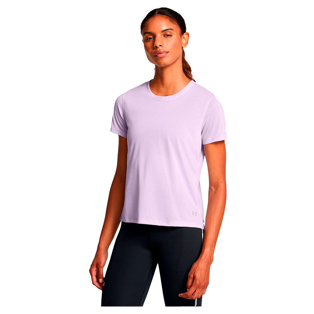 Under Armour Launch Short Sleeve T-shirt Lila M Frau von Under Armour