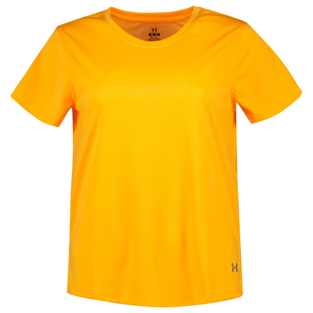 Under Armour Launch Short Sleeve T-shirt Orange XS Frau von Under Armour