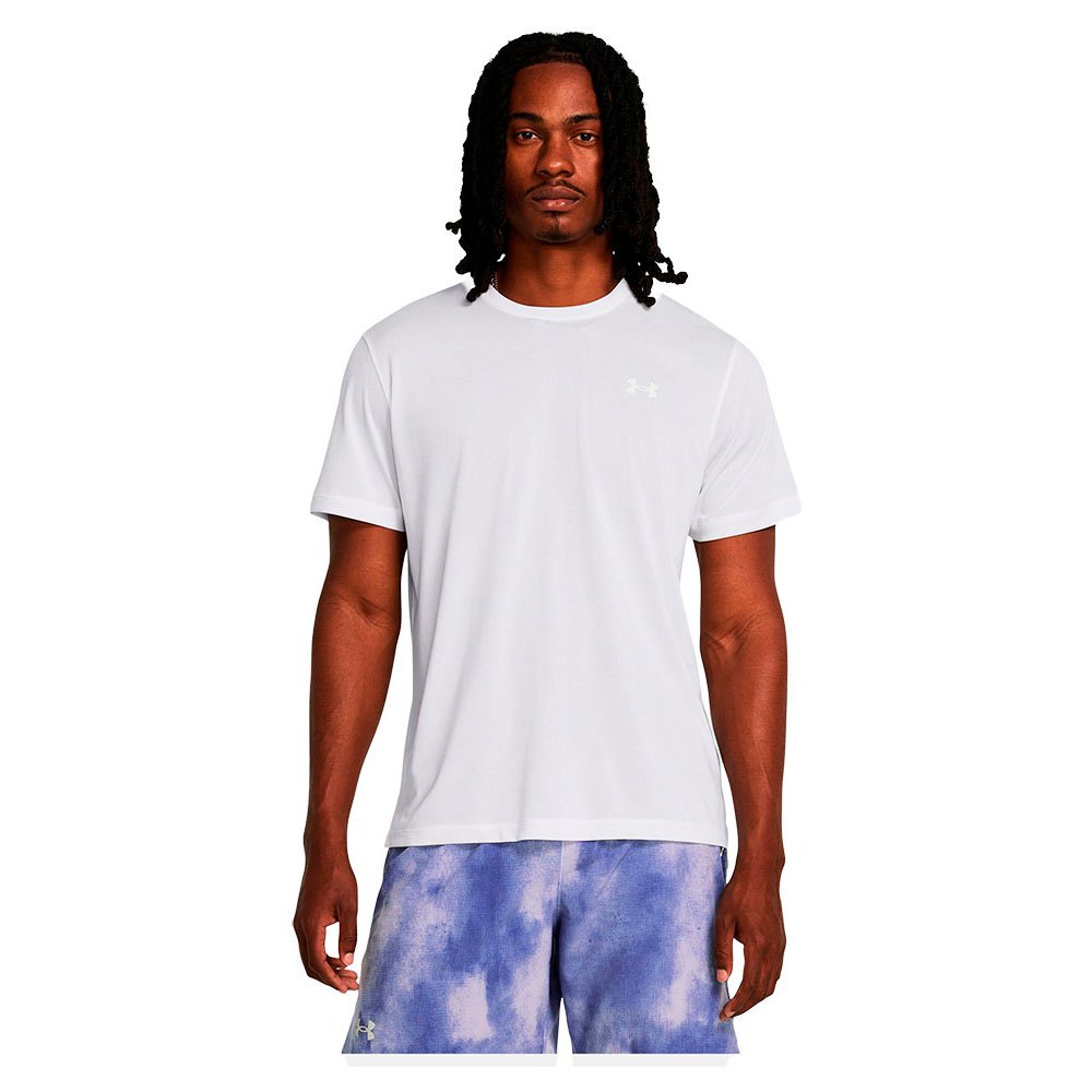 Under Armour Launch Short Sleeve T-shirt Weiß S / Regular Mann Under Armour Launch Short Sleeve T-shirt Weiß S / Regular Mann von Under Armour