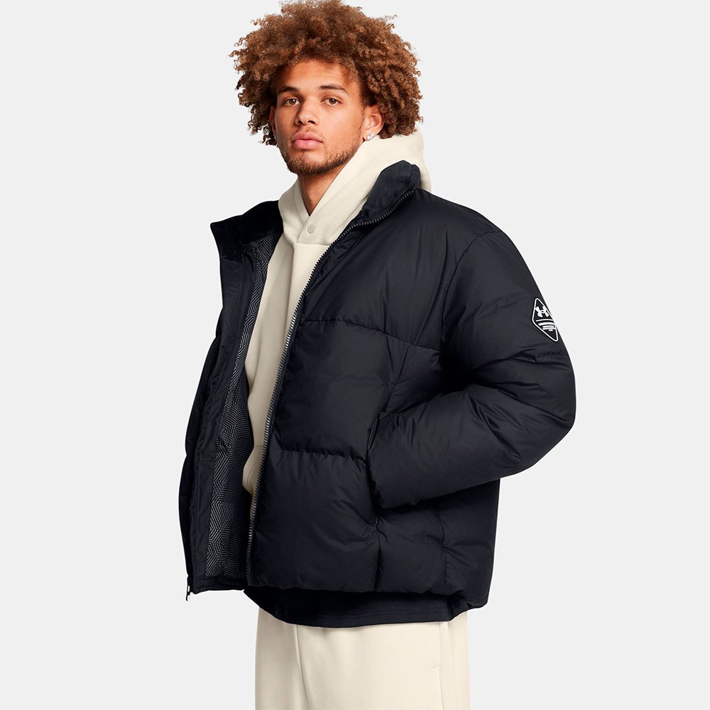 Under Armour Limitless Puffer Jacket Schwarz S Mann von Under Armour