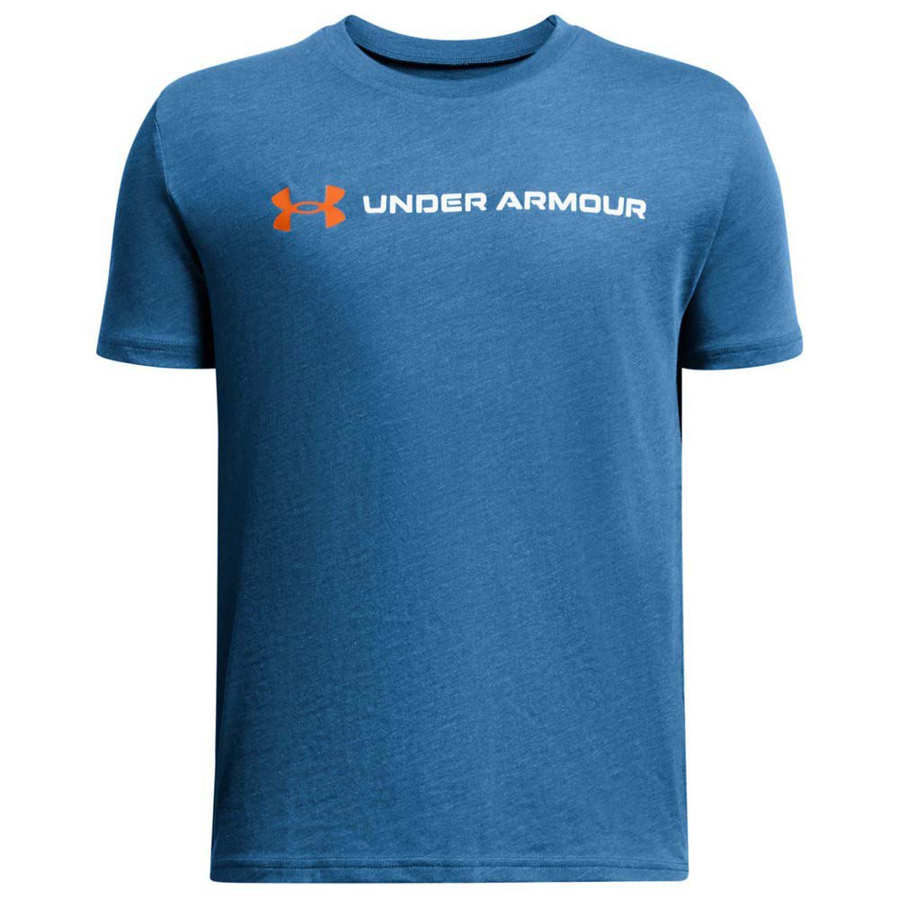 Under Armour Logo Wordmark Short Sleeve T-shirt Blau 8 Years Junge von Under Armour