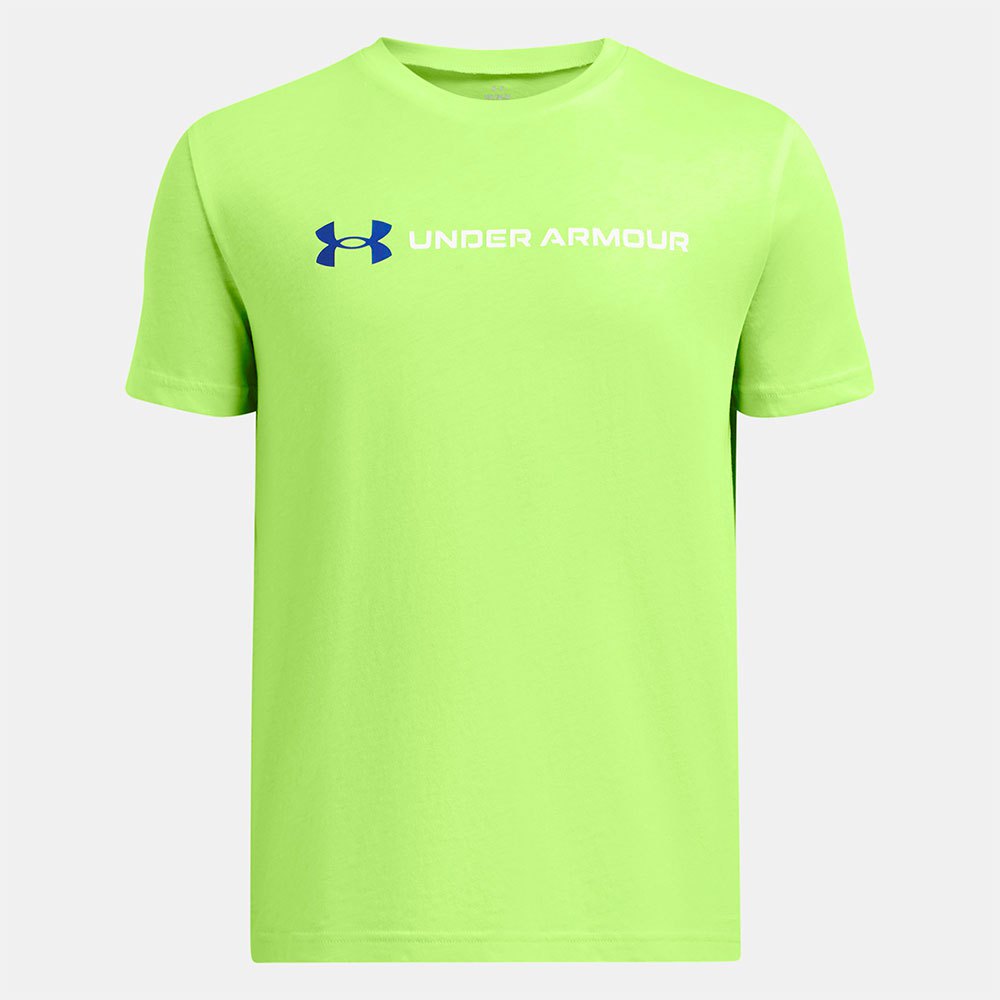 Under Armour Logo Wordmark Short Sleeve T-shirt Grün 8 Years Junge von Under Armour