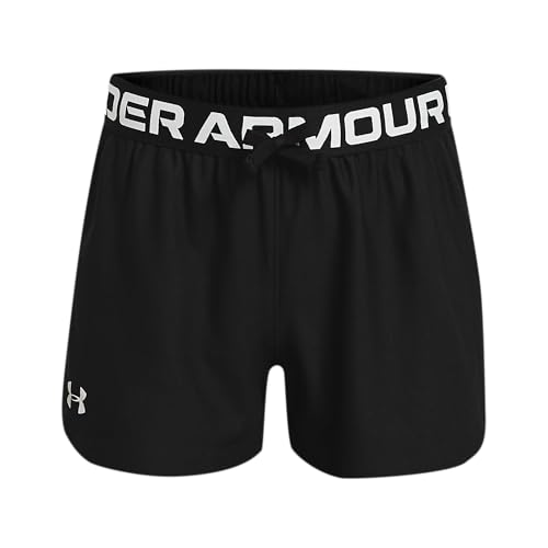 Under Armour Mädchen Play Up Solid Shorts, atmungsaktive kurze Hose für den Sport, leichte Mädchen Sport Shorts von Under Armour