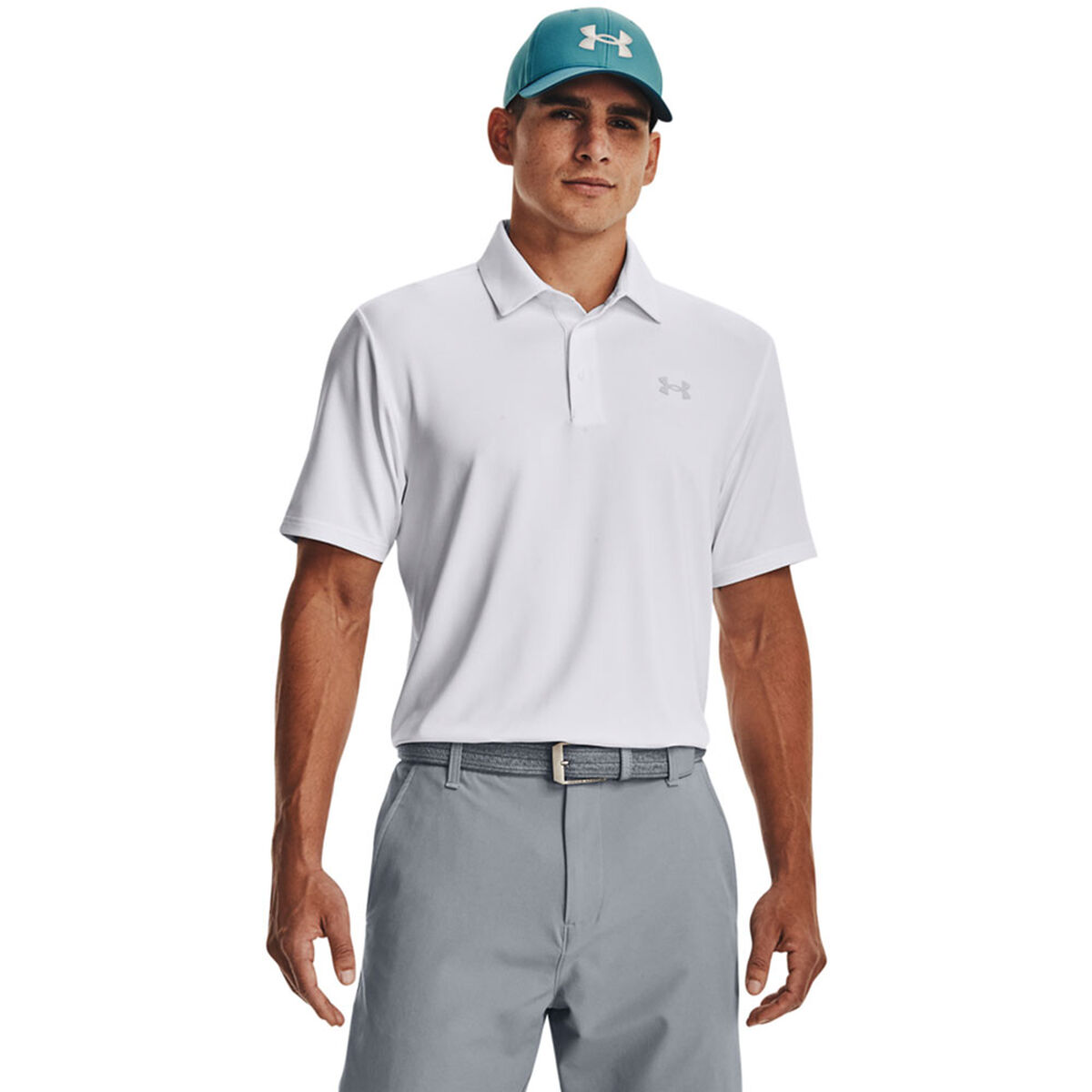 Under Armour Men's Playoff 3.0 Golf Polo Shirt, Mens, White, Xxl | American Golf von Under Armour