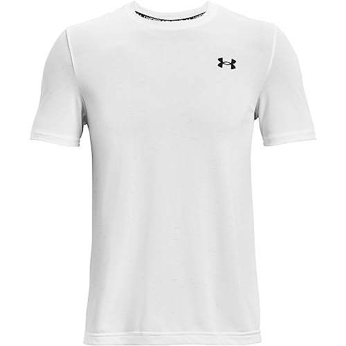 Under Armour Men's Seamless Short-Sleeves, White, X-Large von Under Armour