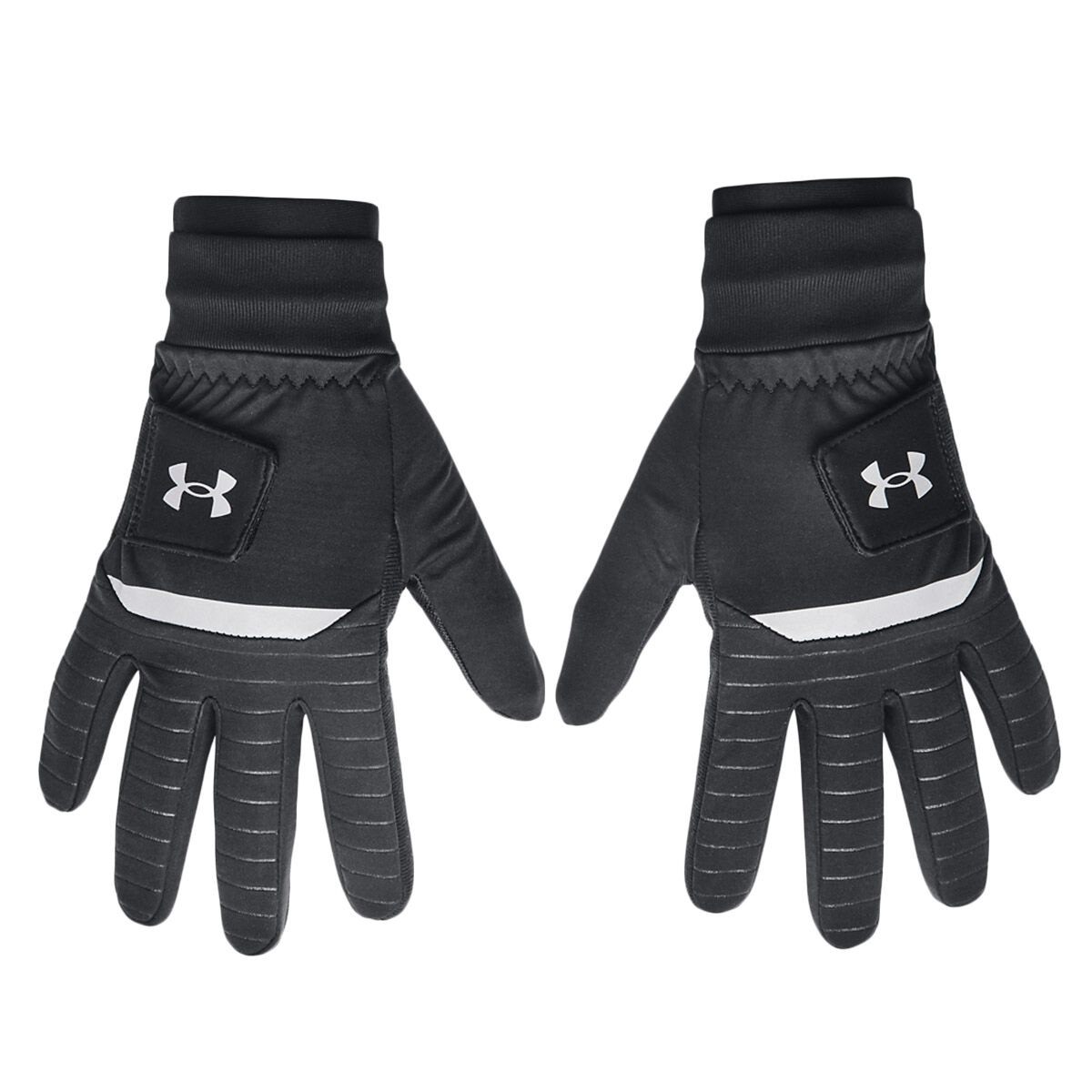 Under Armour Mens Black and Grey CGI Pair of Golf Gloves, Size: Large | American Golf von Under Armour