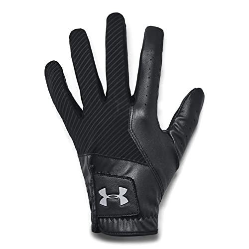 Under Armour Mens Full Finger Gloves Ua Medal Golf Glove, Black, 1349705-002, RXL von Under Armour