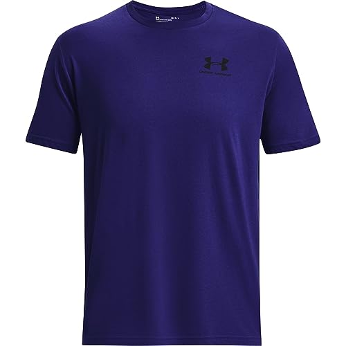 Under Armour Mens Short-Sleeve Graph Herren T-Shirt Ua Sportstyle Mit Logo Auf Linker Brustseite, Sonar Blue, 1326799-468, SM von Under Armour