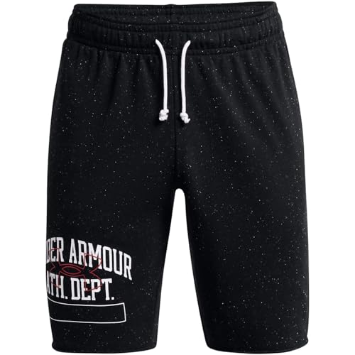 Under Armour Herren Athletic Department French Terry Shorts, Schwarz, M EU von Under Armour