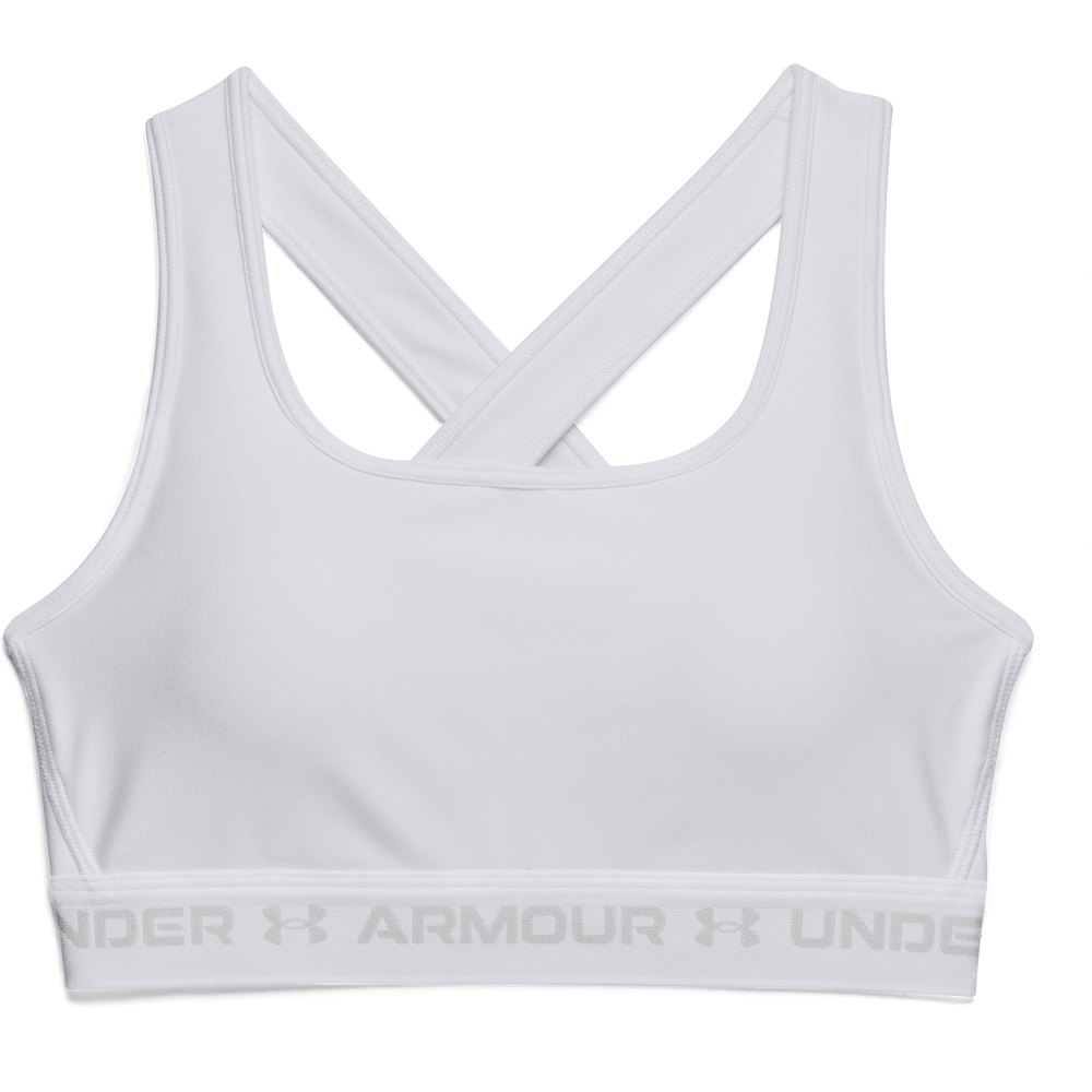 Under Armour Moderate Support Sports Bra ® Crossback Weiß XL Frau von Under Armour