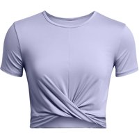 Under Armour Motion Crossover Crop T-Shirt Damen in lila, Größe: XL Under Armour Motion Crossover Crop T-Shirt Damen in lila, Größe: XL von Under Armour