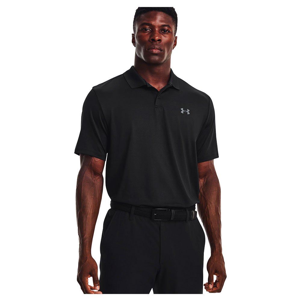 Under Armour Performance 3.0 Short Sleeve Polo Schwarz S / Regular Mann von Under Armour