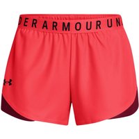 Under Armour Play Up 3.0 Shorts Damen in rot, Größe: M von Under Armour