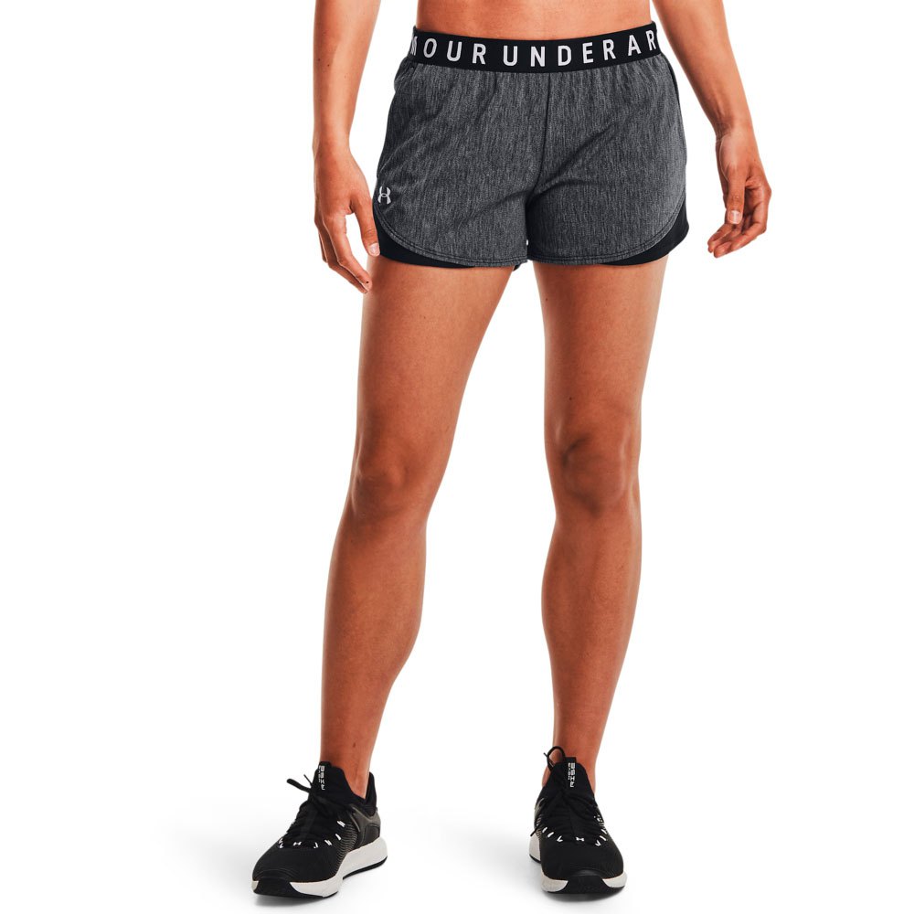 Under Armour Play Up Twist 3.0 Shorts Grau L Frau von Under Armour