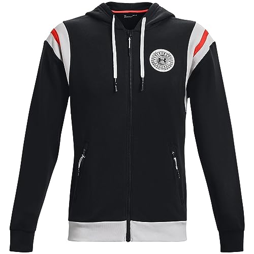 Under Armour XL 1366303-001 Sweatjacke, schwarz/weiß von Under Armour