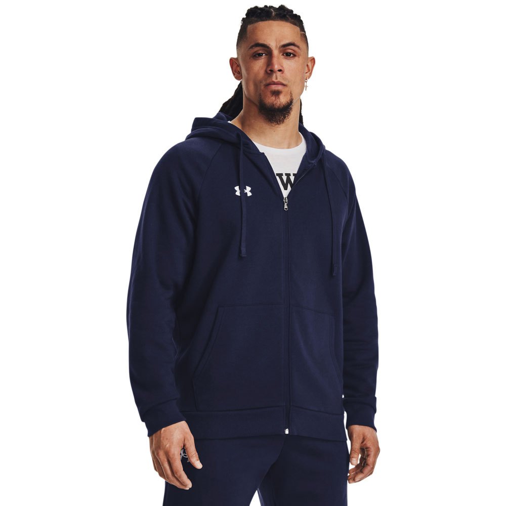 Under Armour Rival Fleece Full Zip Sweatshirt Blau S / Regular Mann Under Armour Rival Fleece Full Zip Sweatshirt Blau S / Regular Mann von Under Armour