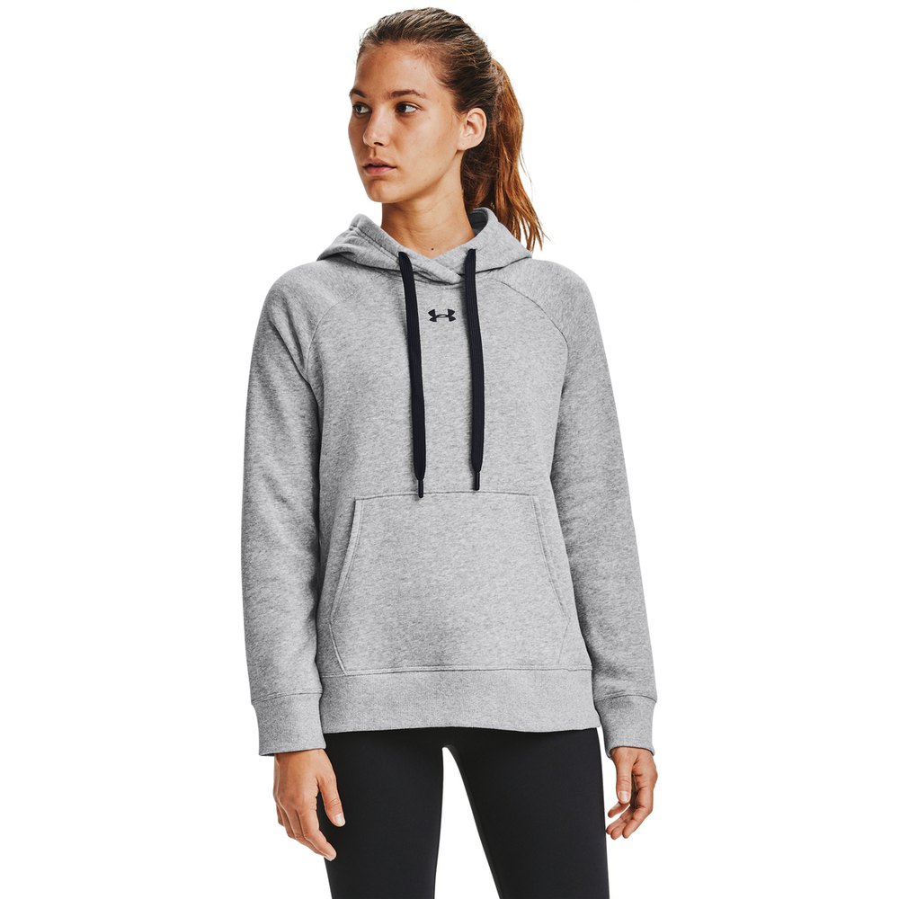 Under Armour Rival Hb Hoodie Grau S Frau von Under Armour